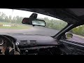 Bmw 128 swap v8 s65 1er essaie