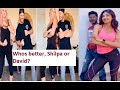 David Warner and wife groove to 'Muqabala' as they give competition to Shilpa Shetty