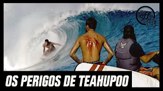 PERIGO TOTAL! Filipe Toledo caiu na bancada de coral em Teahupoo 😱 | Baú do OFF | Canal OFF