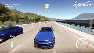 Forza Horizon 2 Nissan Skyline GT-R V-Spec II Free Roam Gameplay | Xbox One X