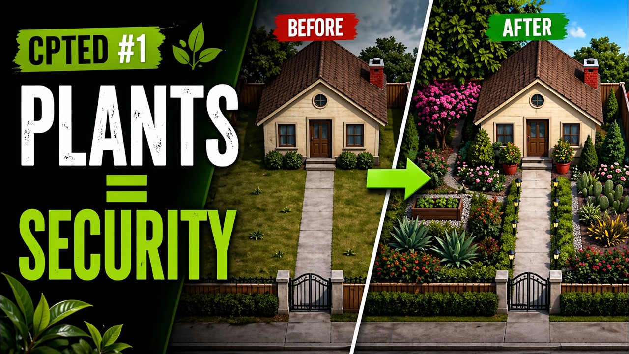 CPTED Episode 1 Defensive Planting for Safer Spaces - YouTube
