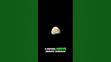 Deimos: You Could Jump Off This Tiny Moon!🤯 #shorts