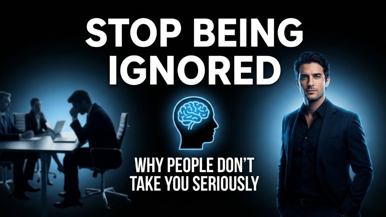 Why People Don’t Take You Seriously (Psychology Explained)