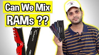 RAM Upgrading Guide | Can We Mix Rams Of Different Brands And Frequencies ?? (Hindi)