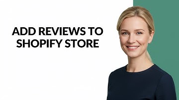 ADD REVIEWS TO SHOPIFY STORE - Julia