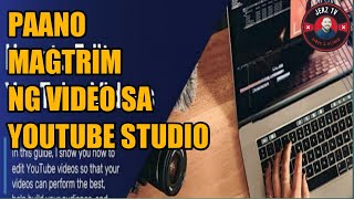 PAANO MAGTRIM NG VIDEO SA YOUTUBE STUDIO #tutorial #viral #trending #youtube #video #howto #yt #asmr