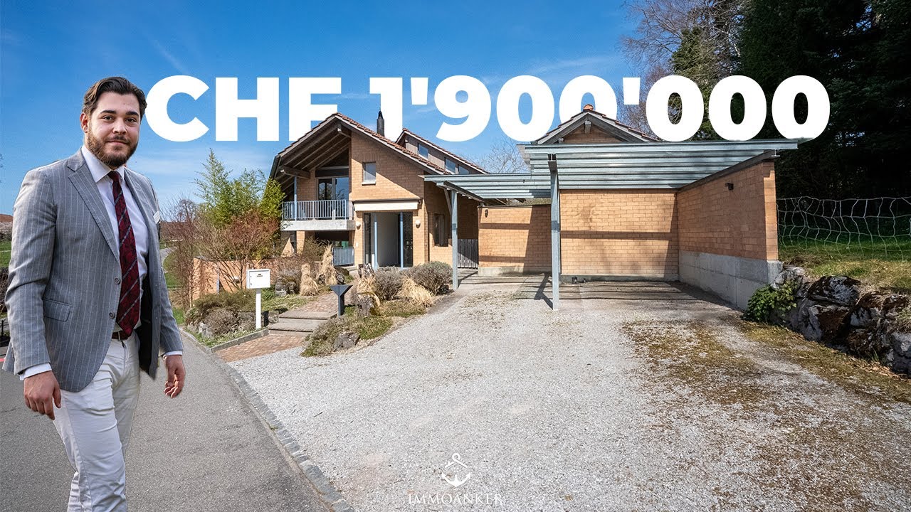 Exklusive Tour durch ein CHF 1'900'000 Architektenhaus in Gysenstein, Schweiz