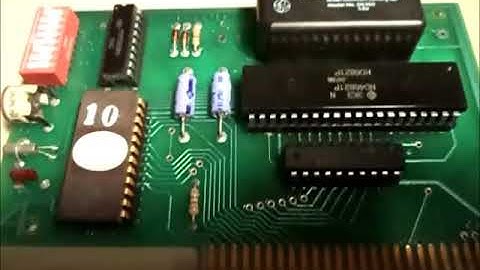 34+ years old Apple II clock card still works