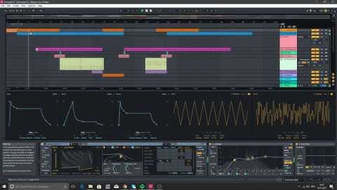 Ableton Live 10 - Live Set Demonstration with Sounds of Wavetable