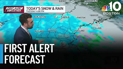 Snow sweeps through, potentially impacting holiday travel plans