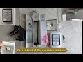 How to install access control access door lock how configuration multi star smart door lock