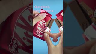 Es una delicia, crujiente a chocolate