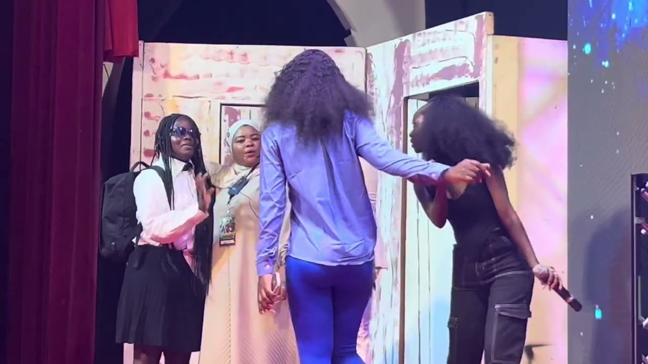 Mummy pink and black Pather can act