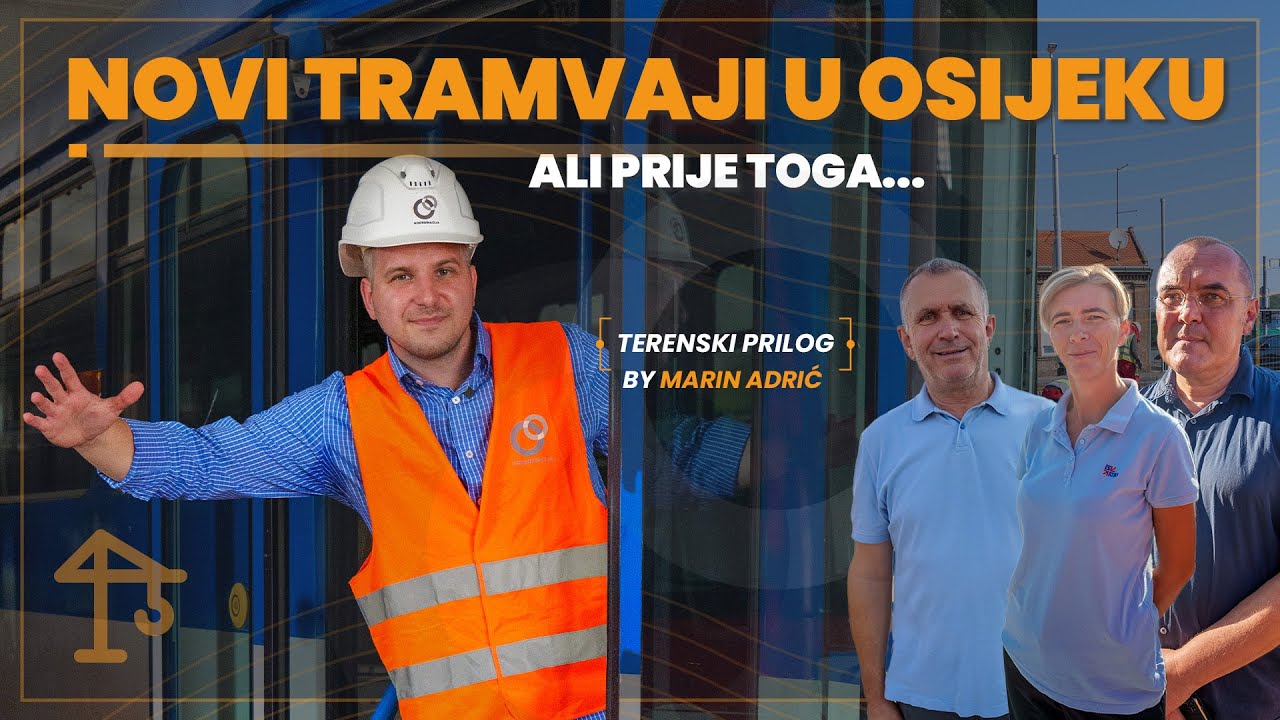 Obnova stoljeća u Osijeku - nova pruga za nove tramvaje [TEMA TJEDNA S2E1]