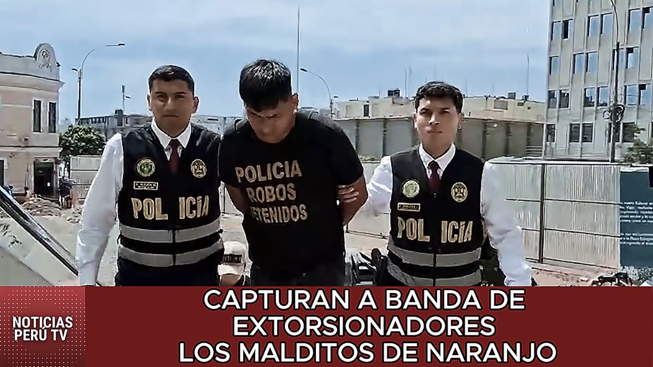 Capturan A Banda De Exorsionadores LOS MALDITOS DE NARANJO