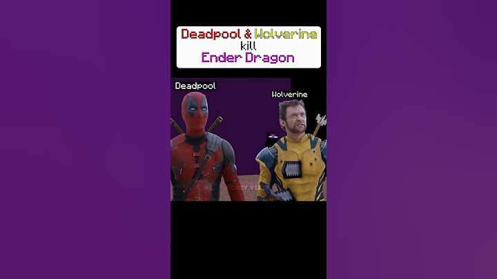 Deadpool and Wolverine Plays Minecraft #minecraft