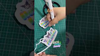 Easy-peel stickers with cricut maker #diy #cricutph #smallbusiness #sticker