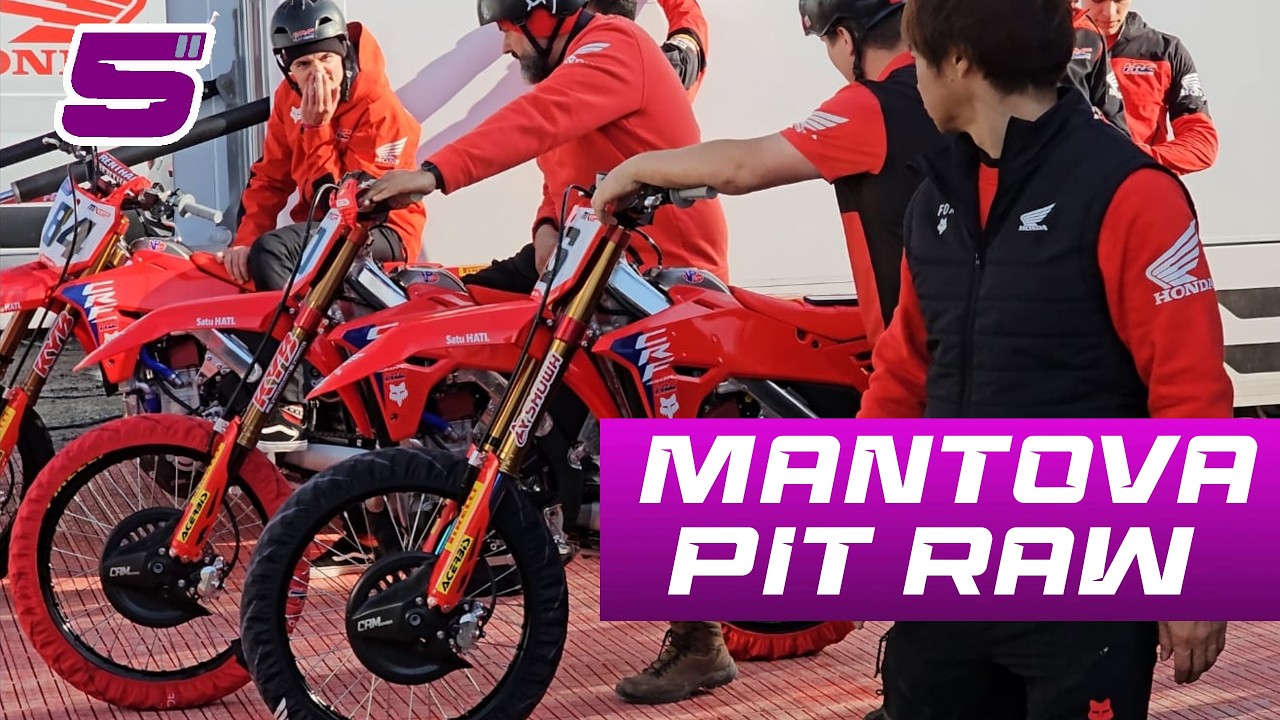 La HONDA di HERLINGS e le altre MOTO degli INTERNAZIONALI di MANTOVA