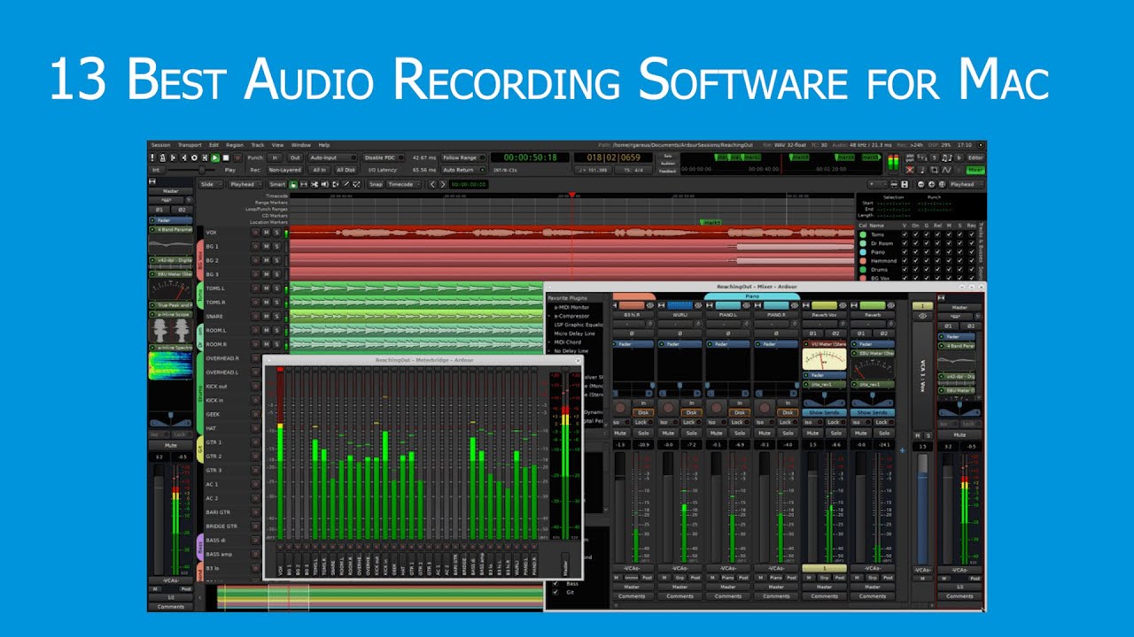 Best Recording Software For Mac