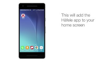 Installing the Häfele Progressive Web App to Your Android Smartphone