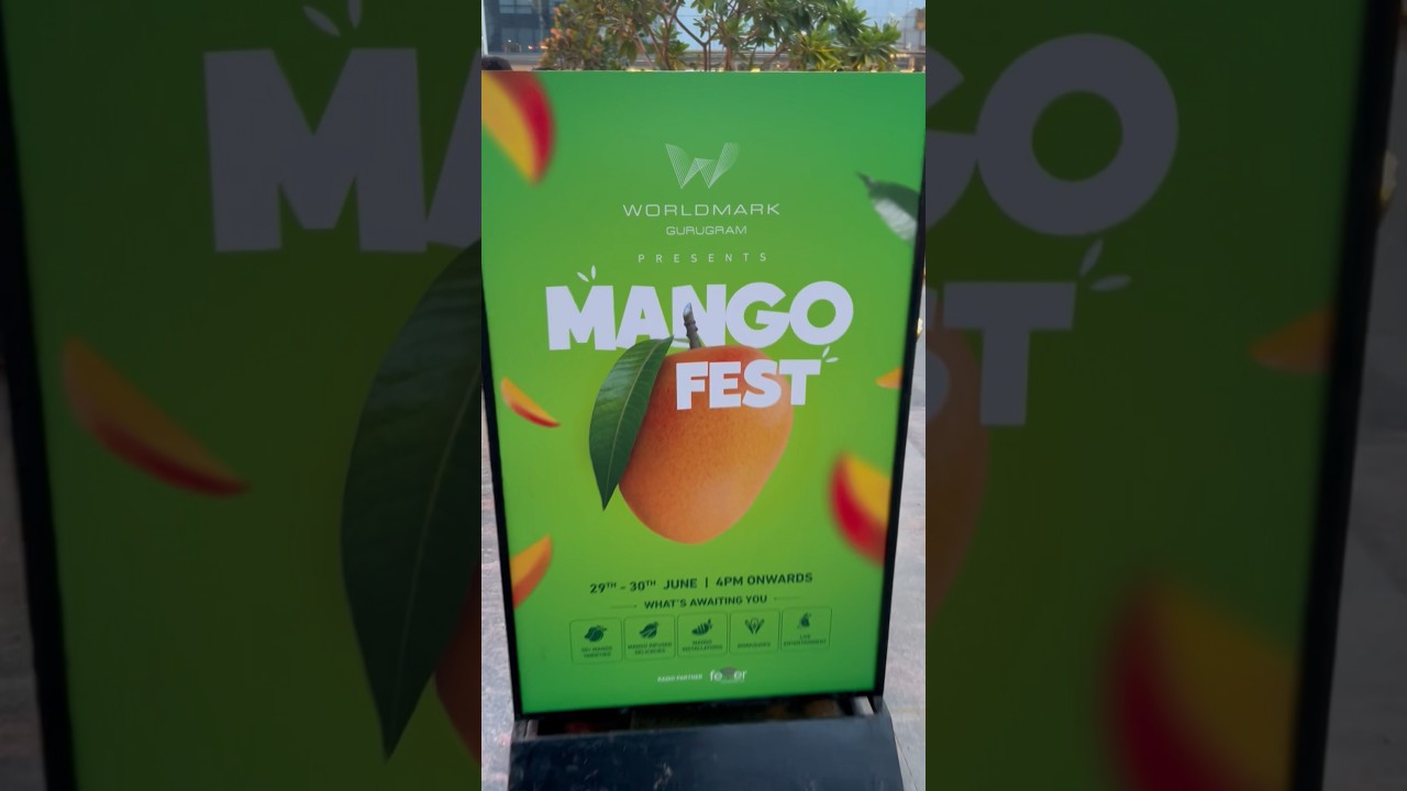 Mango fest in Gurgaon 