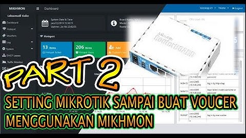 setting mikrotik dari awal sampai cetak voucer dengan MIKHMON