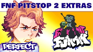FNF Pitstop 2 Extras (New Senpai & Tankman BG And More! ) - Perfect Combo - Missed Extras [NIGHT]