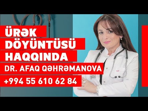 Urek doyuntusu haqqinda Kardioloq Afaq Qehremanova / Medplus TV