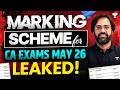 Marking Scheme for CA Foundation May 2026 Leaked? 😱 | Truth Revealed CA Rakesh Kalra #cafoundation