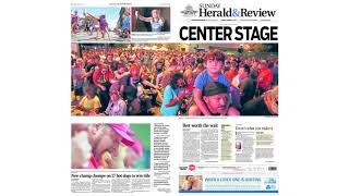 Herald & Review 2017: The year in front pages