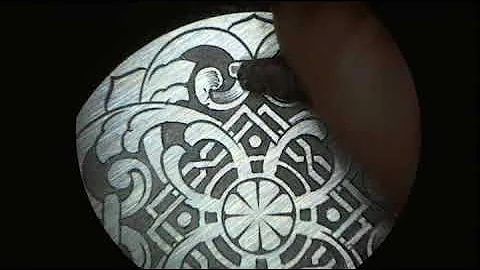 Hand Engraving by Joanne Ryall - Rolex Milgauss Wa...