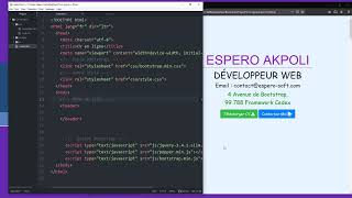 Mudey Formation | Cours 24 Bootstrap Mise en place Application WEB Mobile en Bootstrap screenshot 4