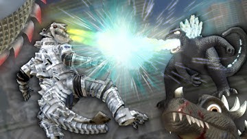 Godzilla vs Mechagodzilla (Round #1) - Godzilla Fan Animation Preview