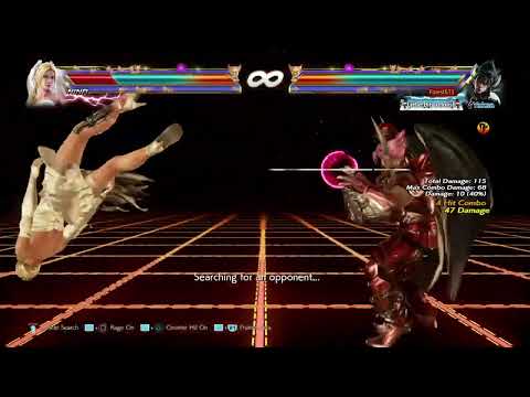 Devil Jin WGF x2 Combo Using ub+2 66 Damage 9 Hits Version 5 Tekken 7 20230124183305