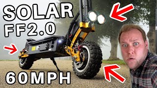 5000W Solar FF 2.0 Electric Scooter is a WEAPON!
