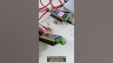 nwi1245 rs485 and can data send demo test #rs485 #can #esp32