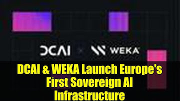 DCAI & WEKA Launch Europe