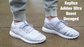 ultra boost uncaged fake
