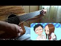 【擅长捉弄的高木同学ED2 Karakai Jouzu no Takagi san】AM11:00 高橋李依 【Chords】(Acoustic guitar cover)