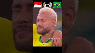 Indonesia Vs Brazil Imajinary Pinalty Final World Cup 2026 shortsfootballneymar