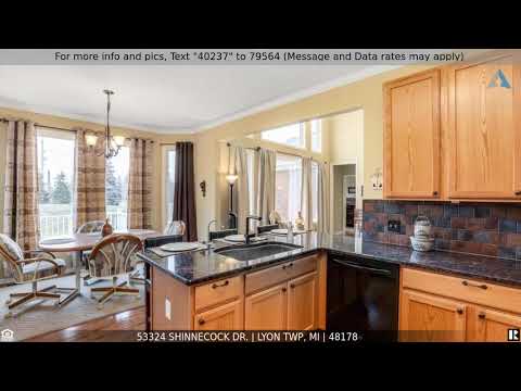 53324 Shinnecock Dr., Lyon Twp, MI home video tour