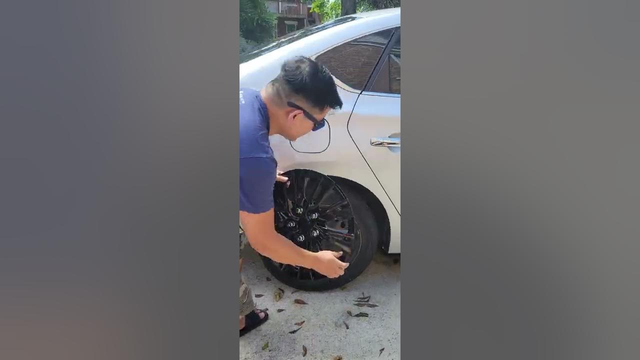 How to install and remove the Wheel Covers or Hubcaps. YouTube