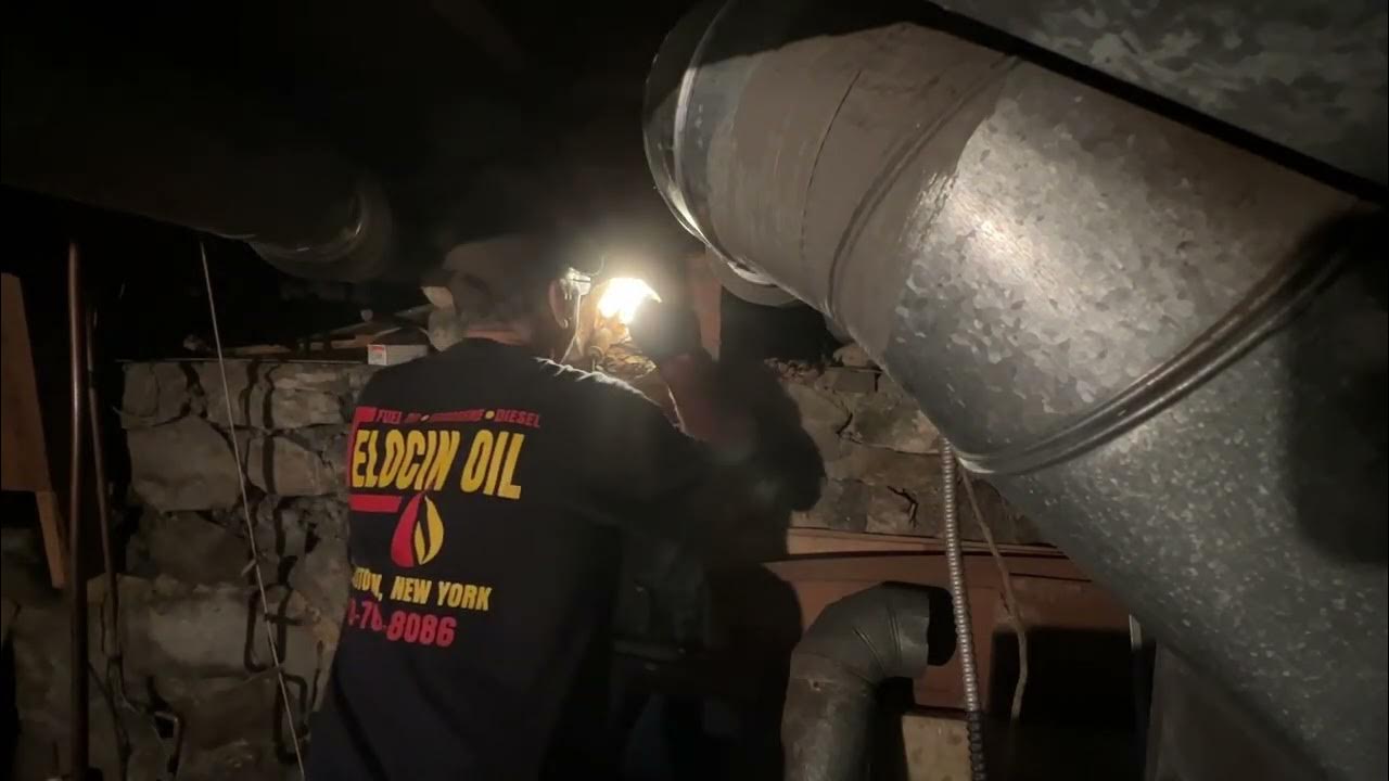Williamson oil furnace service - YouTube