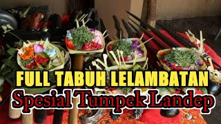 Tabuh Lelambatan Spesial Tumpek Landep 2022