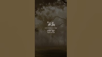 الذين آمنوا وتطمئن قلوبهم بذكر الله||سورة الرعد