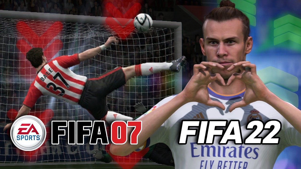 Aku Cetak GOL CANTIK Pake GARETH BALE di Semua GAME FIFA! 🚀