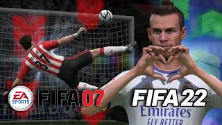 Aku Cetak GOL CANTIK Pake GARETH BALE di Semua GAME FIFA! 🚀