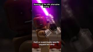 revenge of the sith alternative ending #lego #starwar #shorts #funny