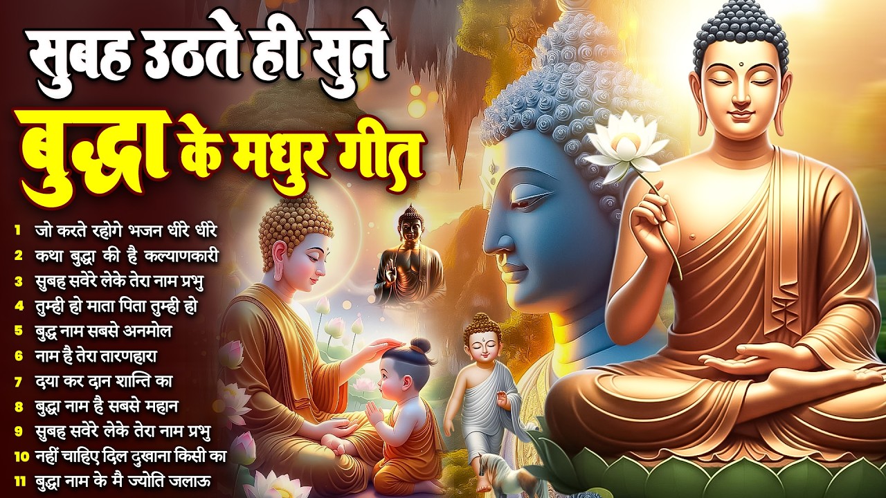☸️ तथागत भगवान बुद्ध के ये भजन हर सुबह घर में बजाये घर में सुख समृद्धि होगी ~ Best #buddha Bhajan