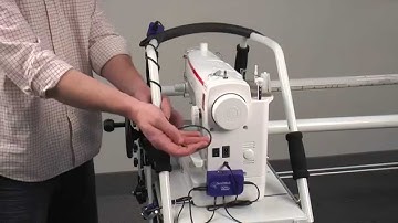 SureStitch assembly for dual track frames